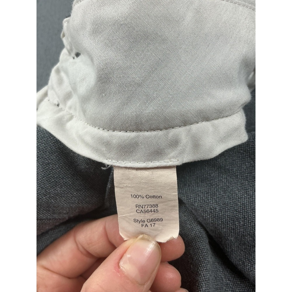 J.CREW Pants Mens 35x32 Gray Classic Fit Bedford Cotton Tweed Dress Pants - Picture 8 of 10